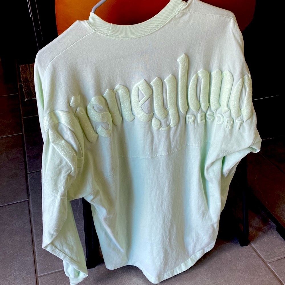Disneyland Jersey mint green